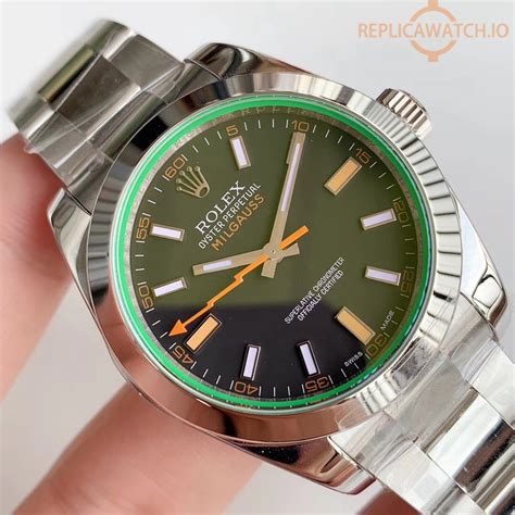 vintage rolex milgauss replica|rolex milgauss 116400 white.